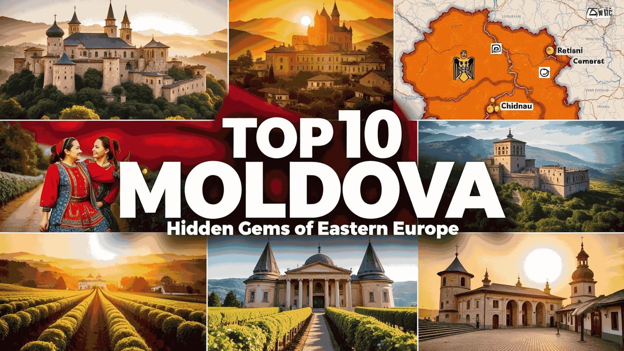 Top 10 Places to Visit in Moldova: Uncover the Hidden Gem of Europe! 🇲🇩✨ #moldova #travelguide