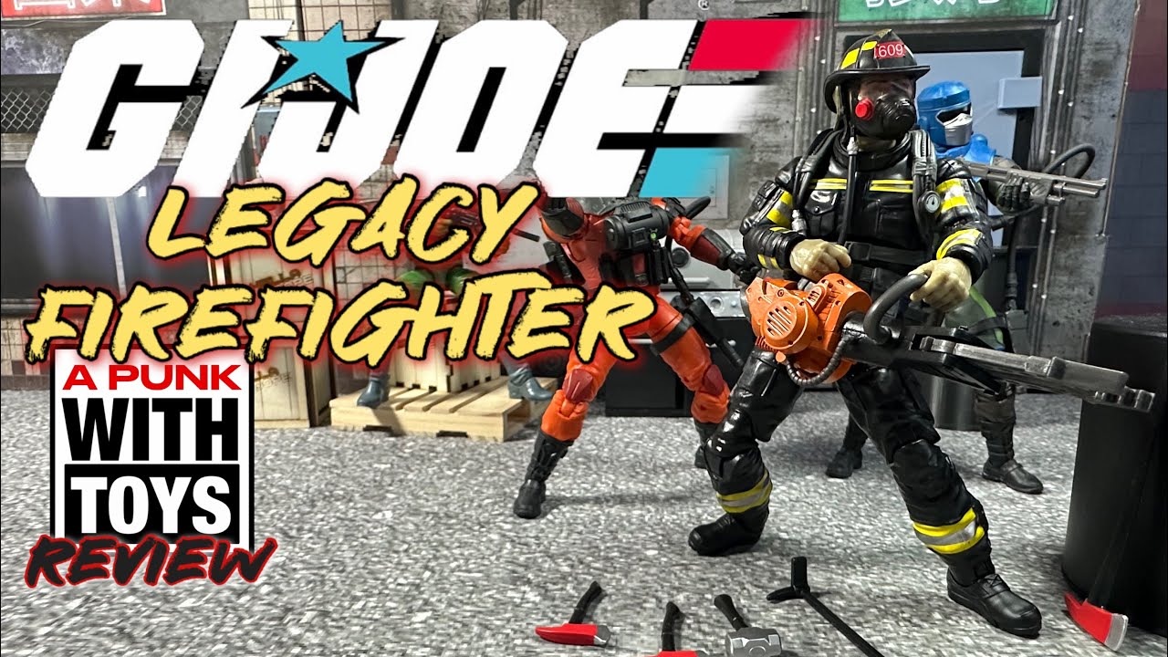 GI Joe Classified Legacy Firefighter Review