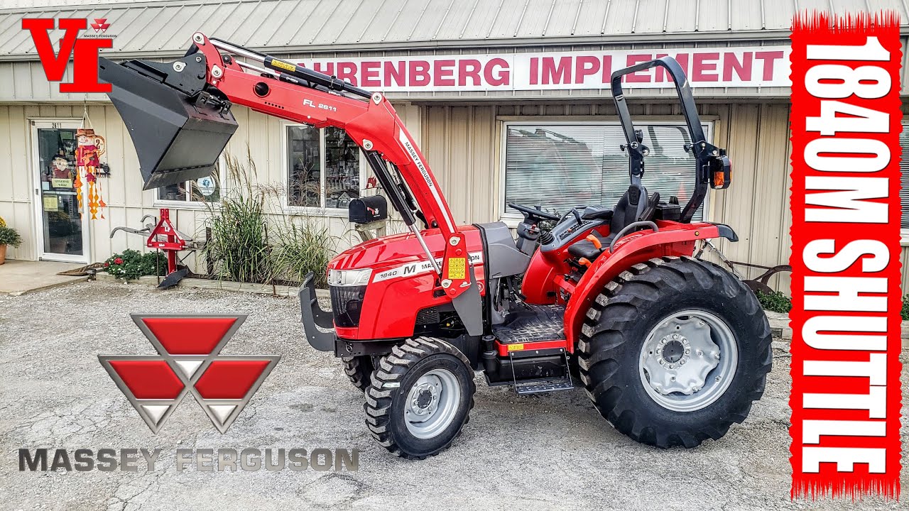 Massey Ferguson 1840M 12F x 12R Power Shuttle Premium Compact Tractor  (39.4 Engine/ 30.0 PTO HP)