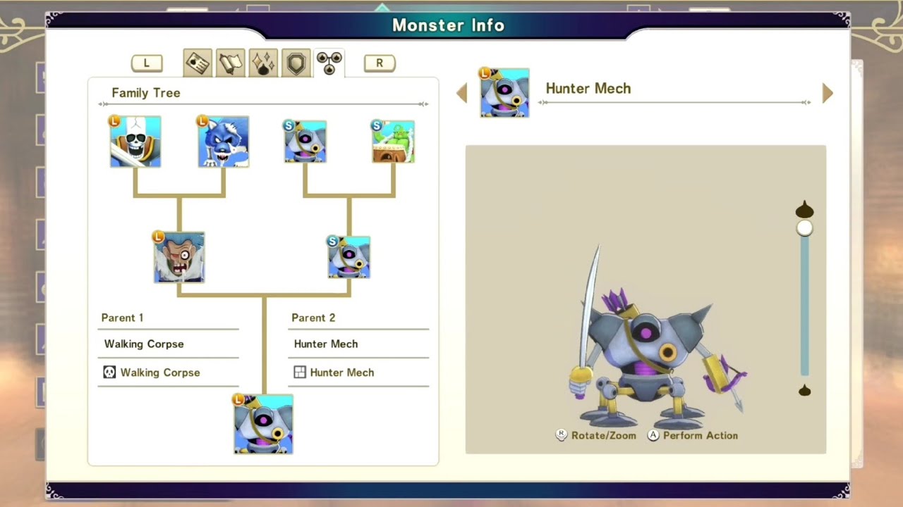 Dragon Quest Monsters: Dark Prince [DEMO] (L)arge Monster Sythesis