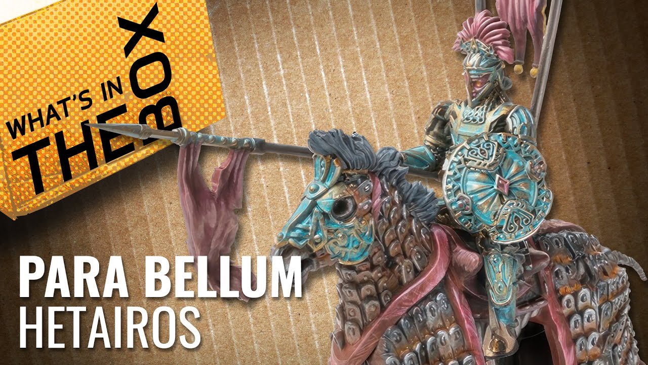 Unboxing: Conquest - Old Dominion Hetairos | Para Bellum Games