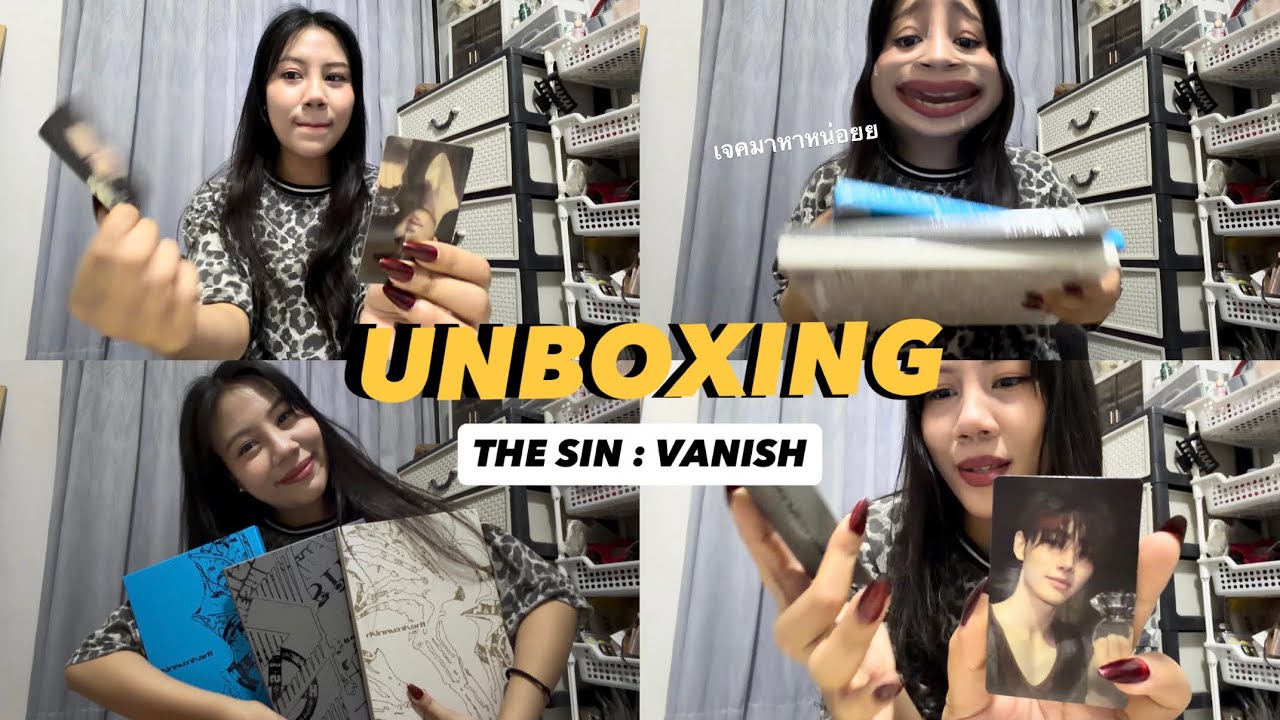 UNBOXING | Enhypen album 'the sin : vanish'