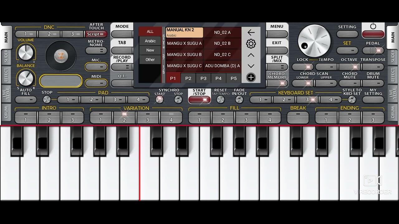 Manual mix C.I.N.T.A 