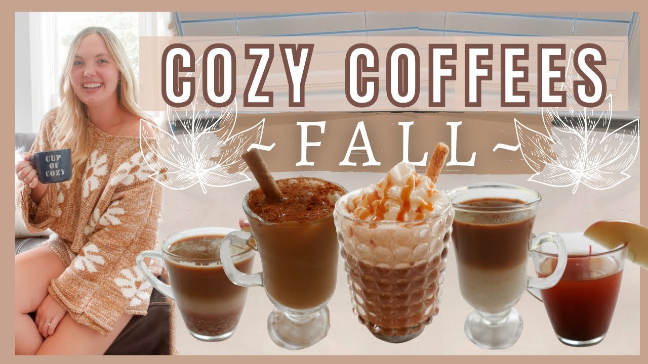 DRINK RECIPES FOR FALL 2022☕️🍂 | Fall Coffee Ideas | Autumn Drinks At Home