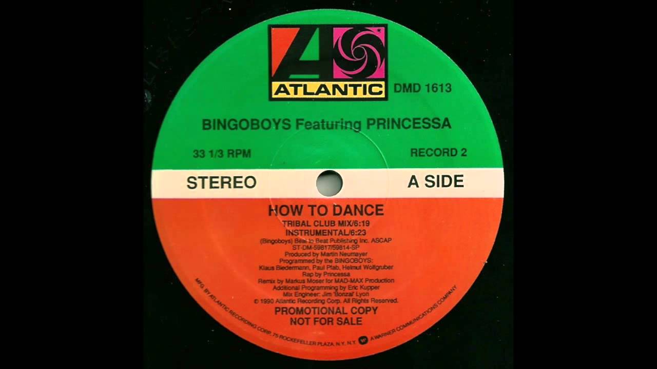 Bingoboys Featuring Princessa - How To Dance (Instrumental) (1990)