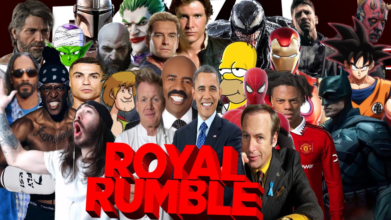 Королевская битва знаменитостей в WWE 2K23