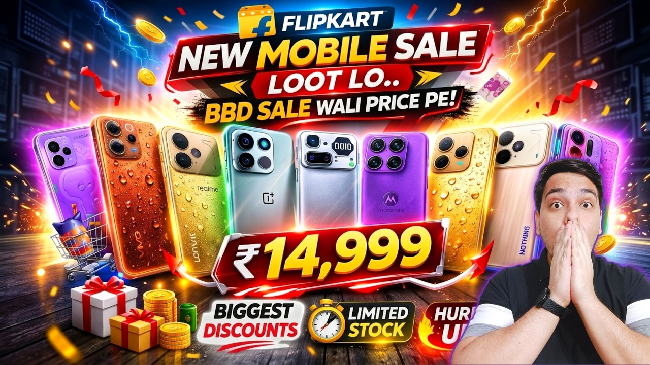 Flipkart New Mobile Sale 2026 - 10+ Best Smartphone Deals | Flipkart Sale Best Mobile Offers 🔥