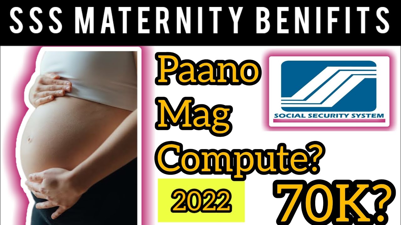 SSS MATERNITY BENIFITS COMPUTATION | Paano Mag Compute ng SSS maternity Benifits.