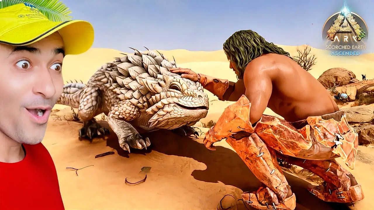 THIS THORNY DRAGON BABY WANTS ME TO ADOPT HIM | ARK SCORCHED EARTH