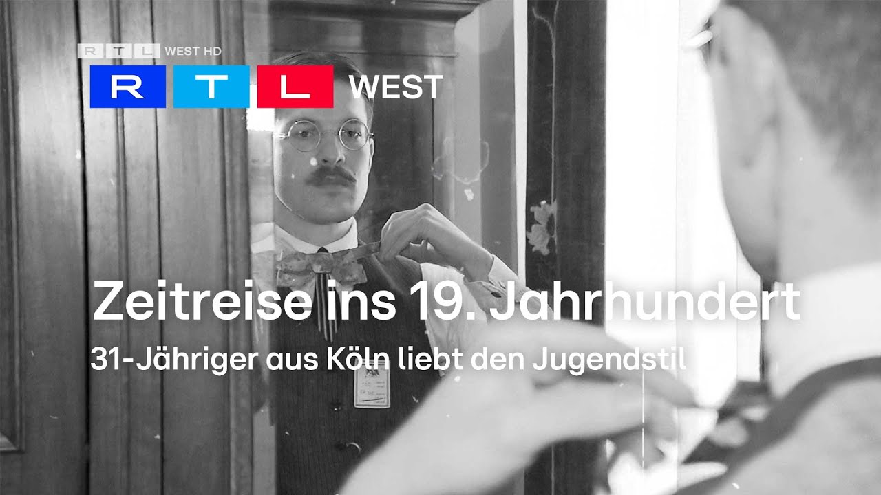 Zeitreise ins 19. Jahrhundert: 31-Jähriger aus Köln liebt Jugendstil | RTL WEST, 17.05.2024