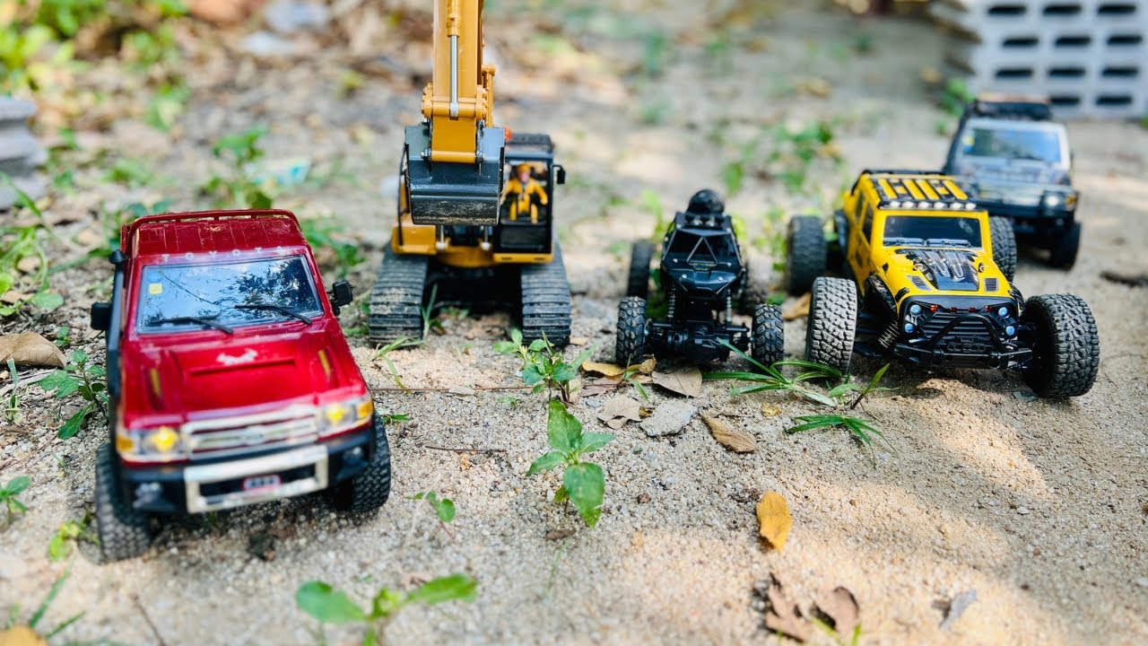 Excavator Meets the Off-Road Squad