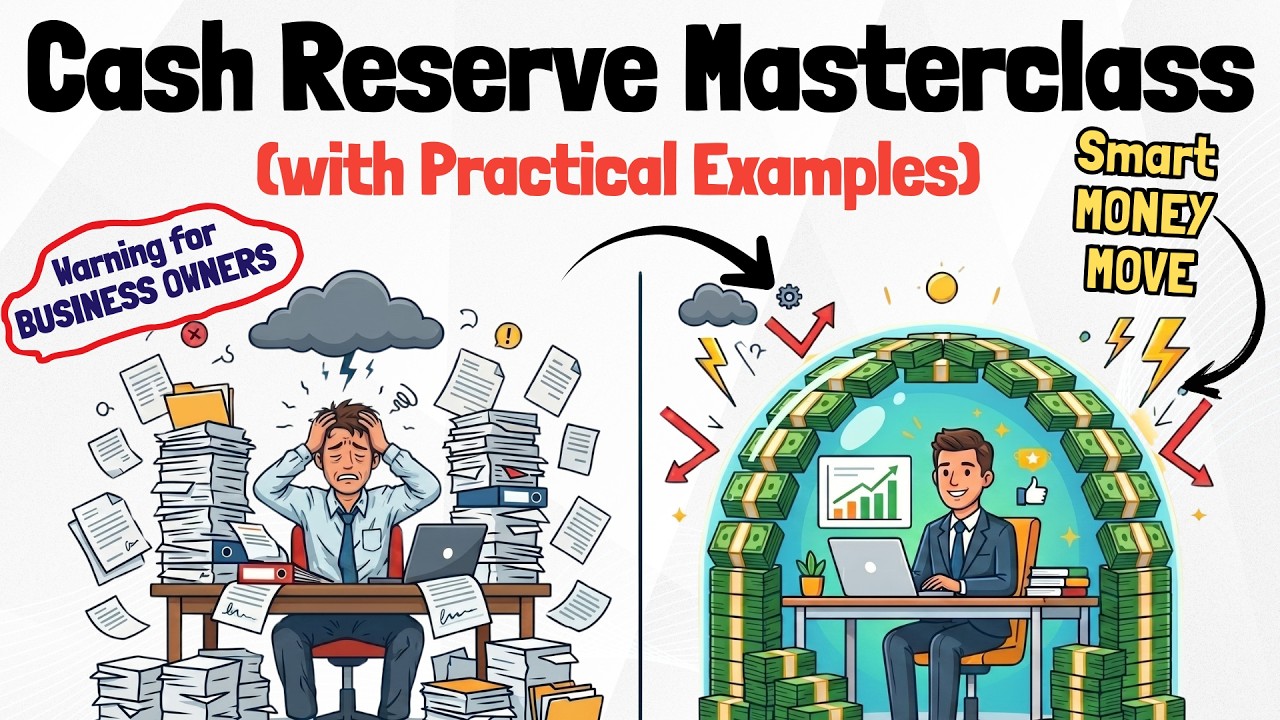 Cash Reserve Planning Masterclass for Business Owners (with Practical Examples)