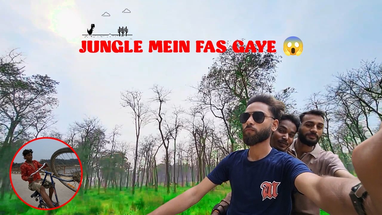 Dangerous Jungle Ride Vlog | Jungle Mein Phas Gaye 😱 | Real Adventure