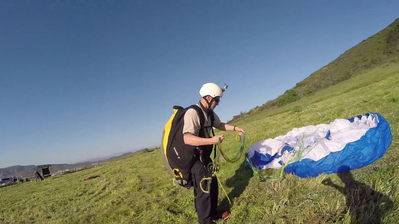 My first paragliding flight