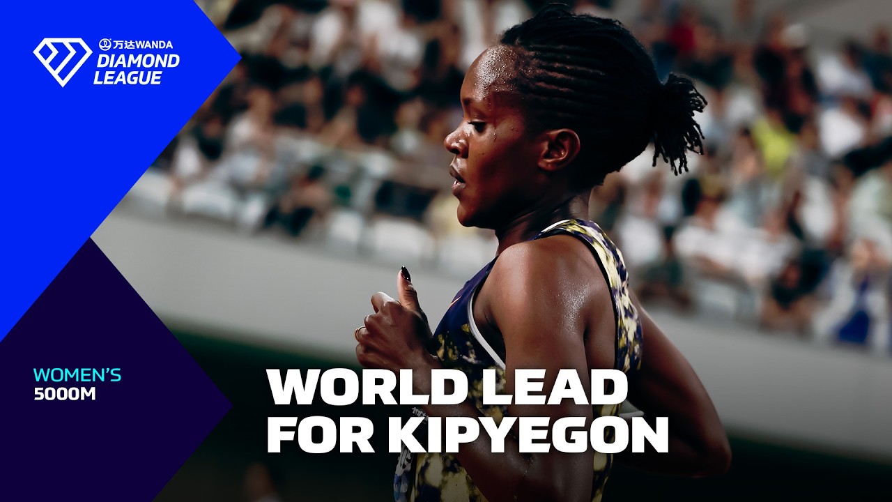 Faith Kipyegon opens season with 5000m WORLD LEAD in Keqiao - Wanda Diamond League 2026