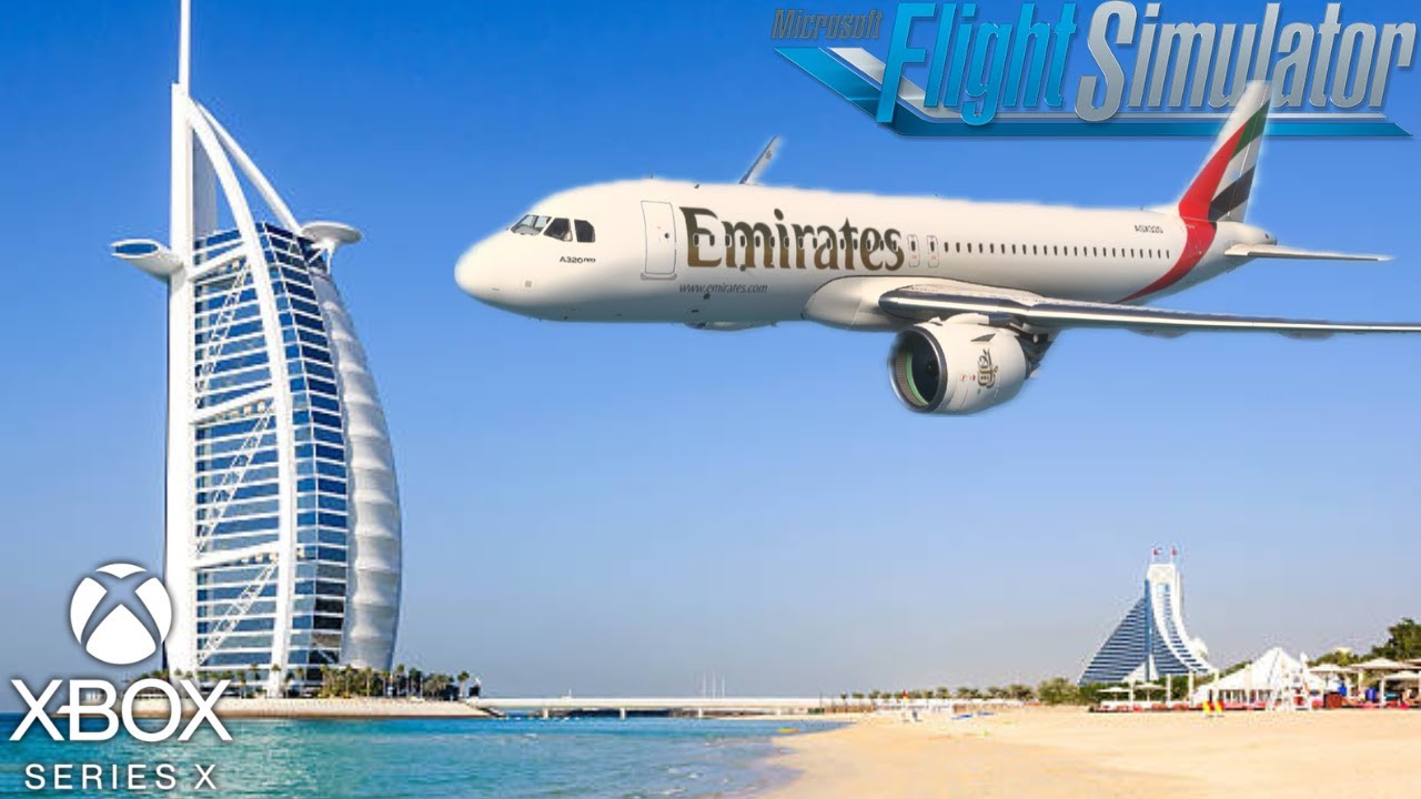 [4K] HIGH GRAPHICS | Take-off Dubai🇦🇪 | Xbox series X | Microsoft Flight Simulator 2020