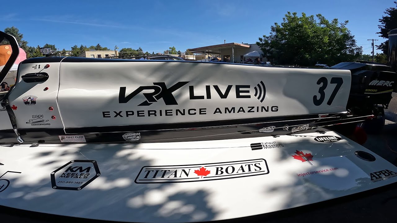 VRX LIVE F1 Tunnel boat racing virtual ride-alongs