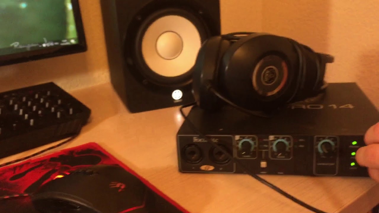 Focusrite Saffire PRO 14, Rode NT1-A