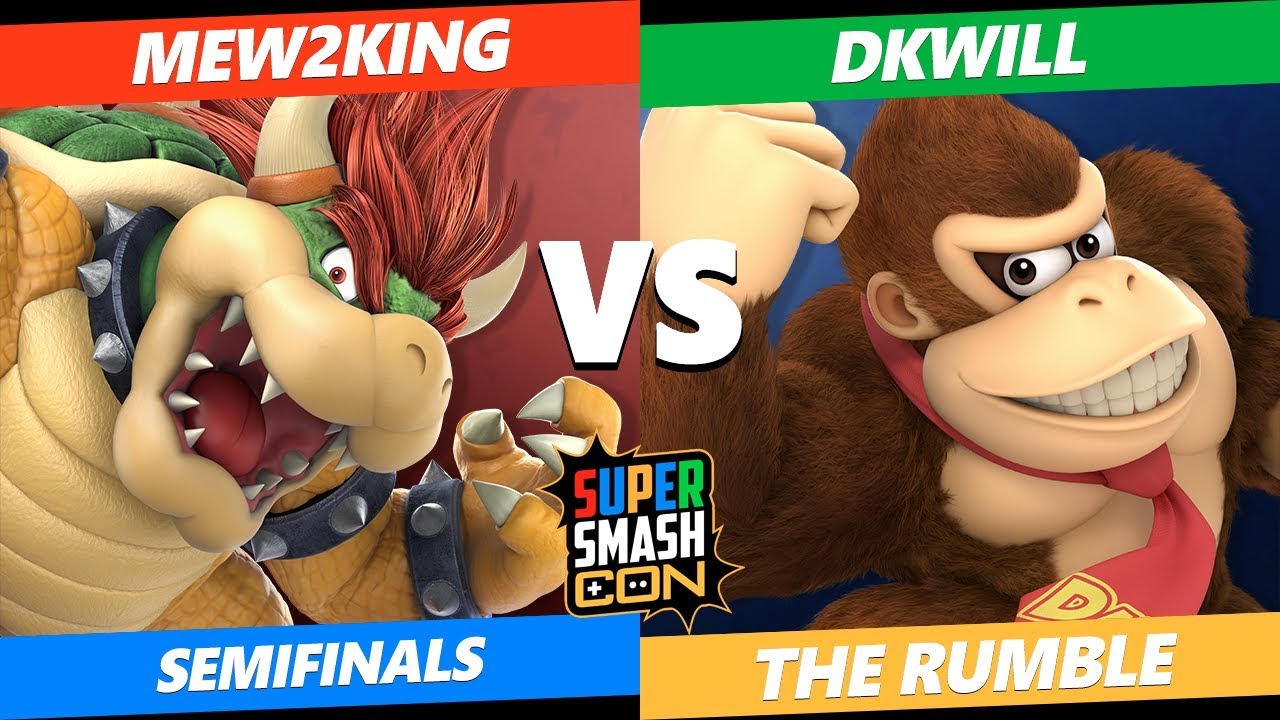 SSC2019 SSBU - FOX MVG Mew2King (Bowser) VS  DKWill (Donkey Kong) The Rumble Semifinals