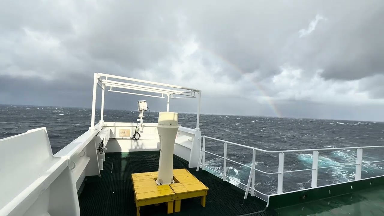 Rainbow 🌈 in Atlantic Ocean 