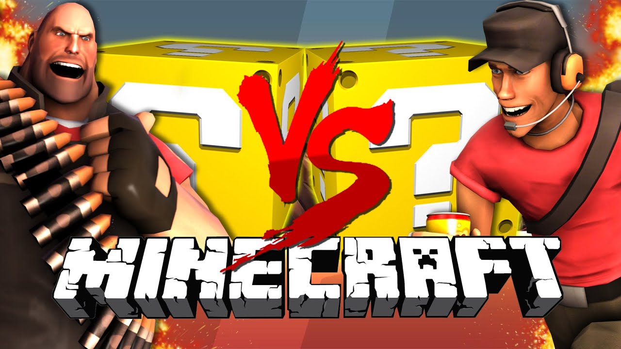 Minecraft: TEAM FORTRESS 2 LUCKY BLOCK CHALLENGE | Capture the Flag!