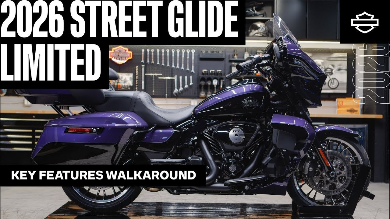 2026 Harley-Davidson Street Glide Limited | Key Features Walkaround