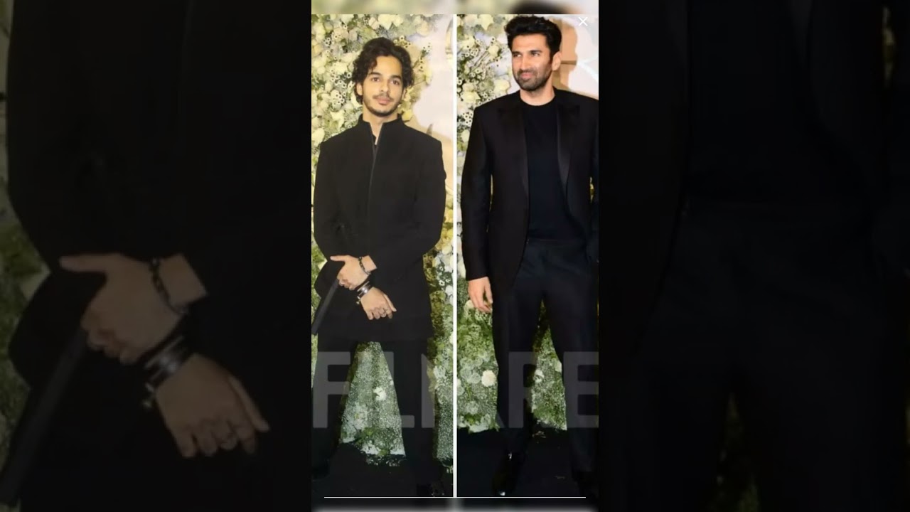 Men In Black 🖤in Sid Kiara wedding reception party ❤️🎉#shorts #sidkiarawedding