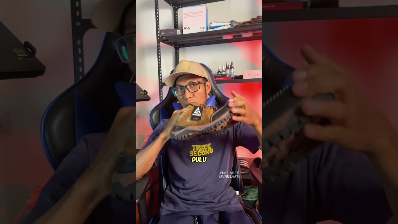 Sepatu tracking outdoor yang ringan