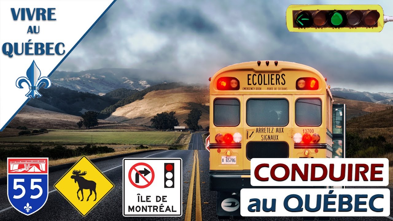Code de la route : Québec VS Europe - Vivre au Québec -