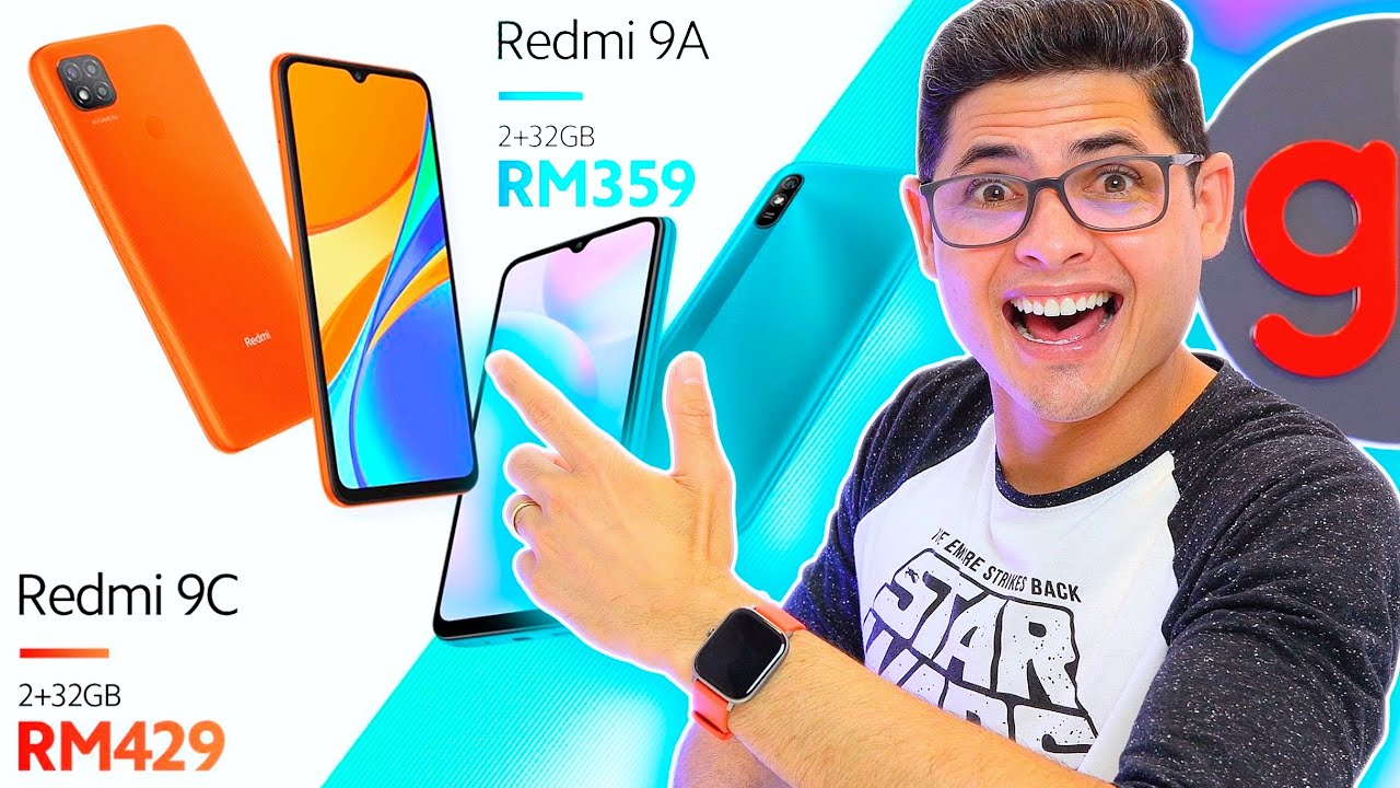 XIAOMI barato de verdade? REDMI 9A e 9C lan&ccedil;ados com BATERIA de 5.000 mAh e PRE&Ccedil;O SURPREENDENTE