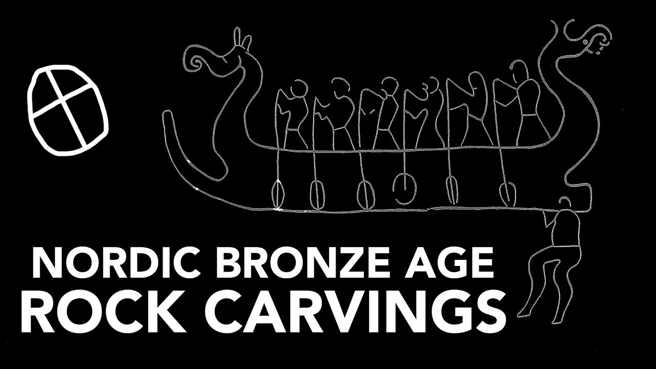 The first Viking ship? 🇸🇪 Nordic Bronze Age rock art