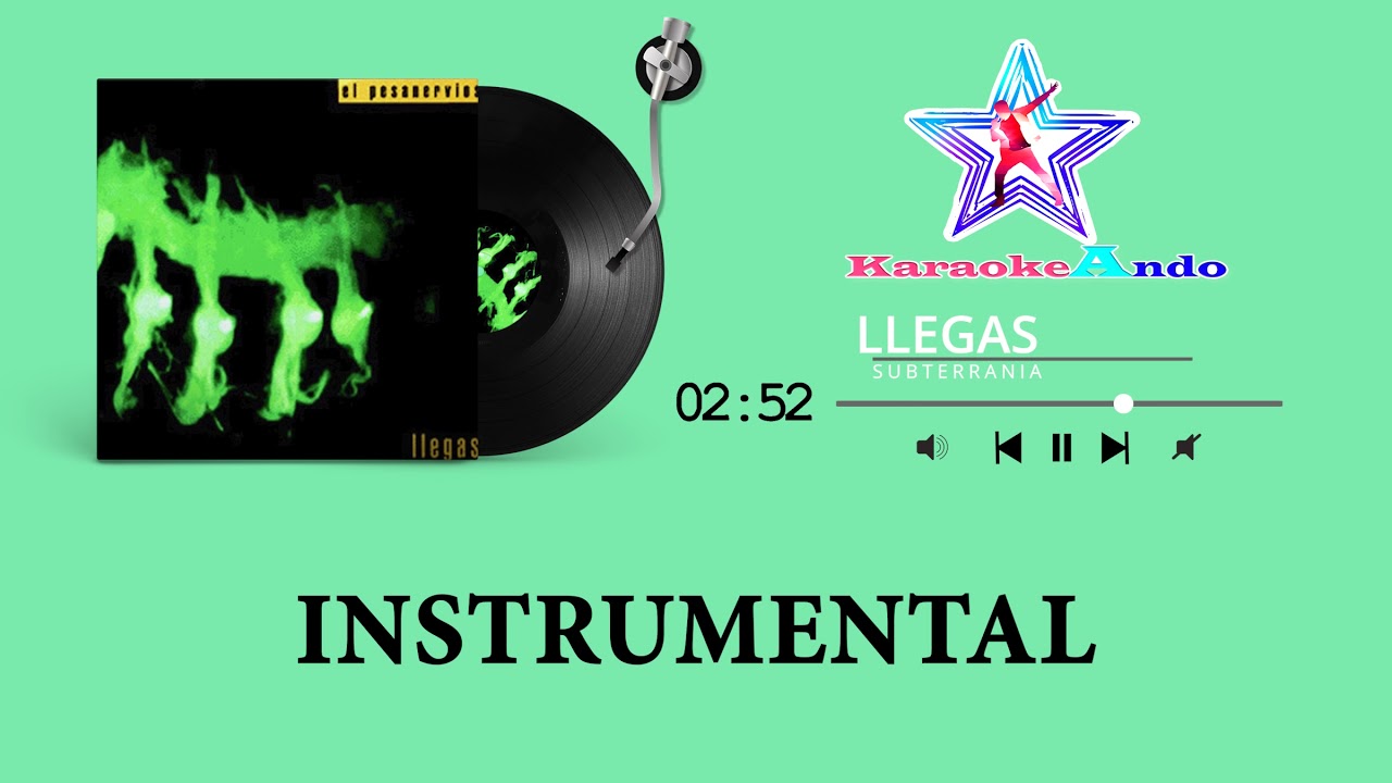KARAOKEANDO - Llegas - Subterránea Karaoke