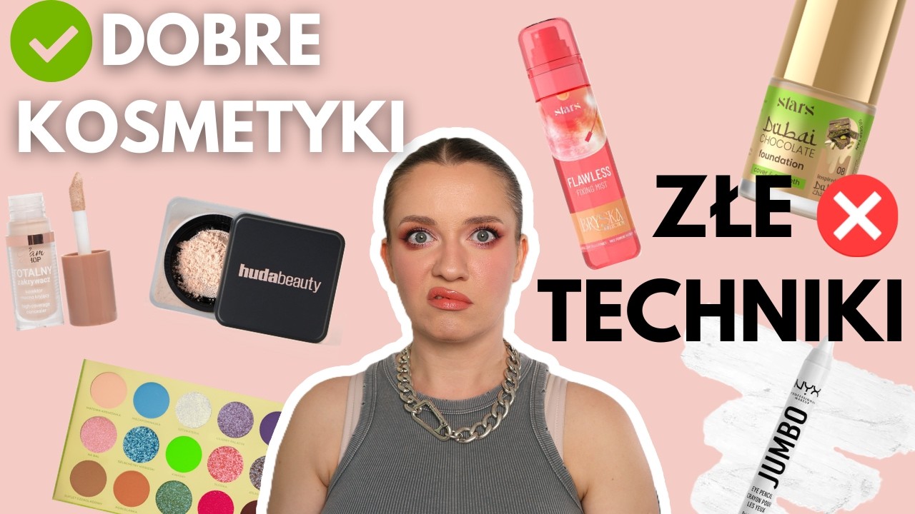 ULUBIONE KOSMETYKI, ZNIENAWIDZONE TECHNIKI - co z tego wyjdzie?