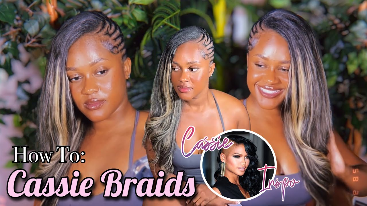 Модные косы Кэсси + Быстрый урок плетения | &bull;BraidsByTyTi