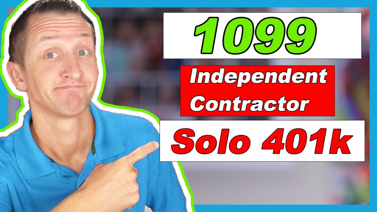 Can an independent contractor have a solo 401k?