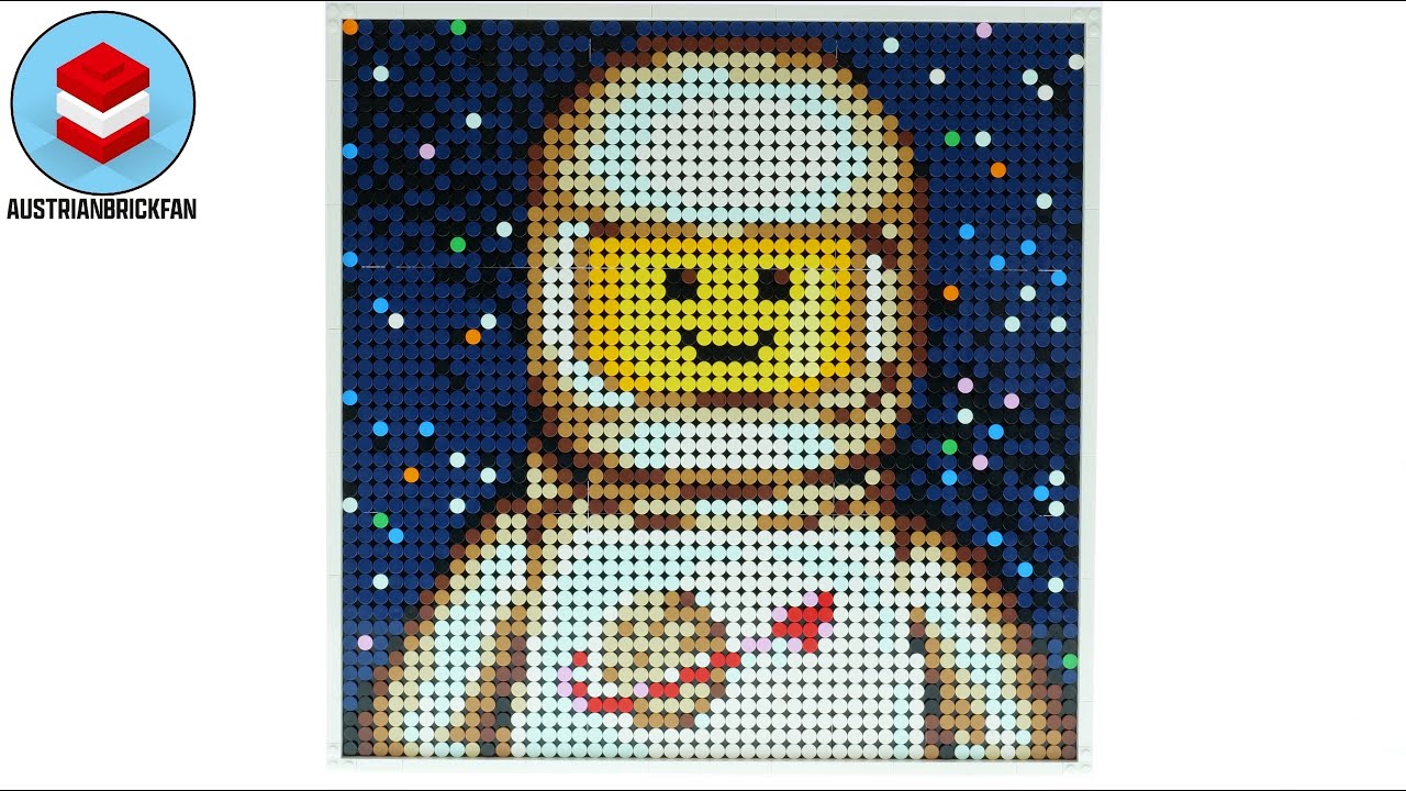 LEGO Art 21226 Art Project - Create Together Space Minifigure - LEGO Speed Build Review