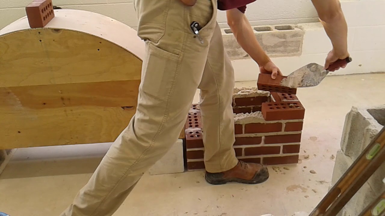 Taking height for a brick arch