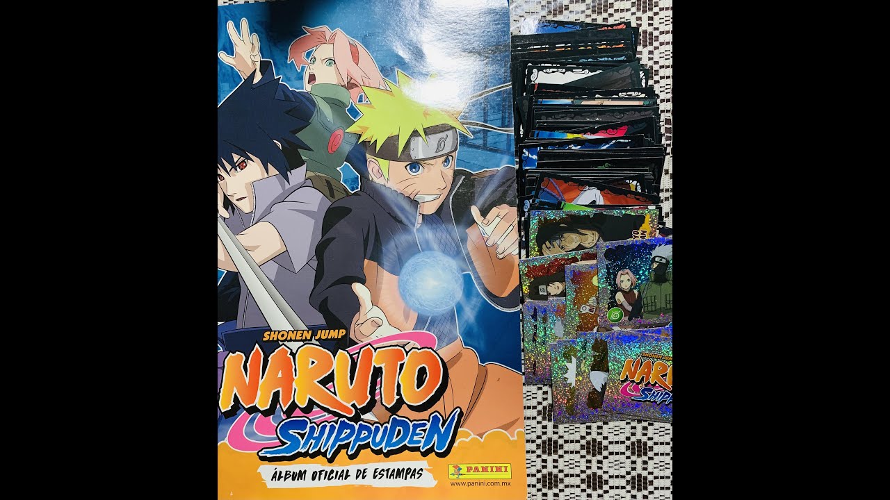 Album Naruto Shippuden Completo Panini / Full Album Naruto Shippuden Panini
