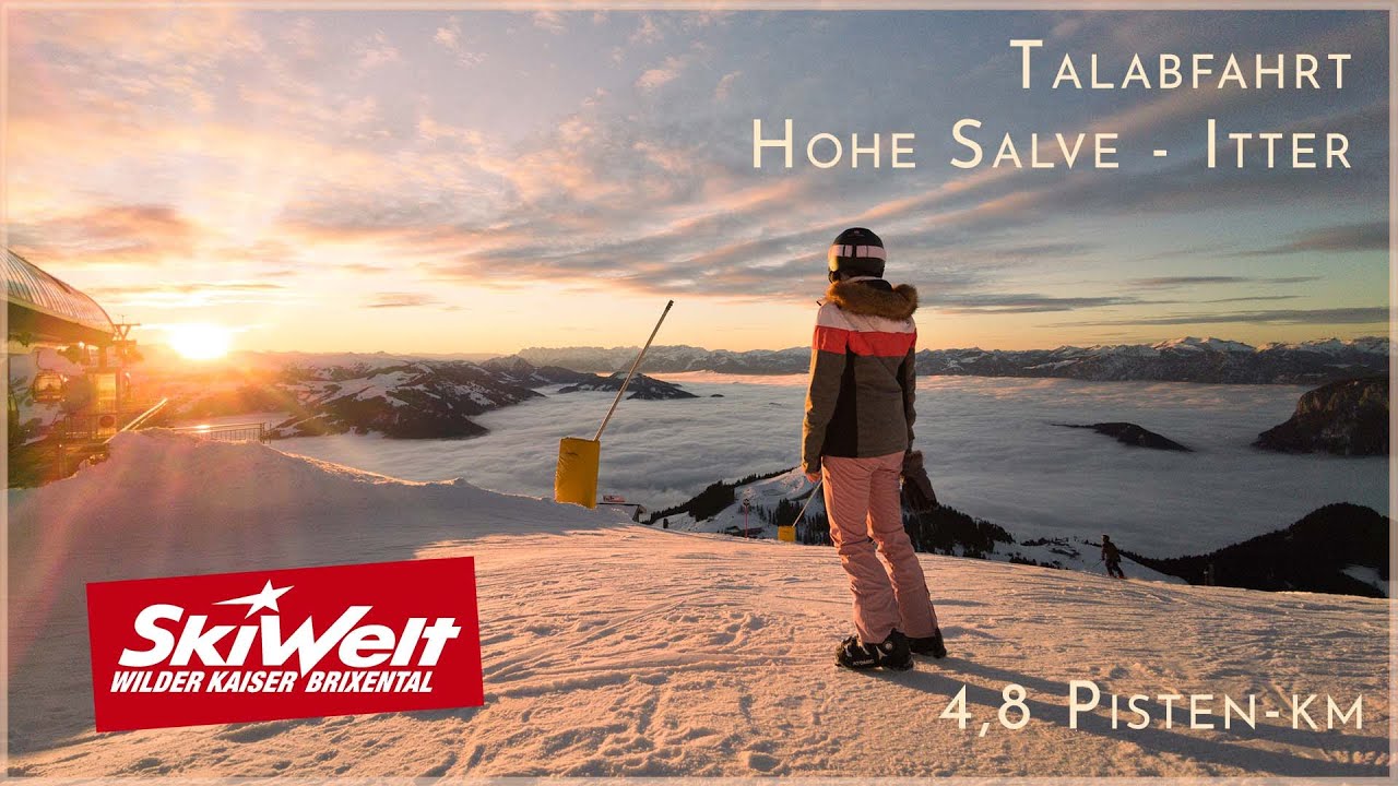 HD Version - SkiWelt - Hohe Salve bis Itter Talabfahrt | planBvoyage