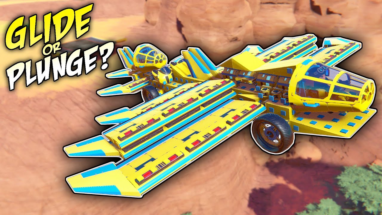Can These MASSIVE Over-Engineered Gliders Fly?! (Trailmakers Multiplayer Gameplay)