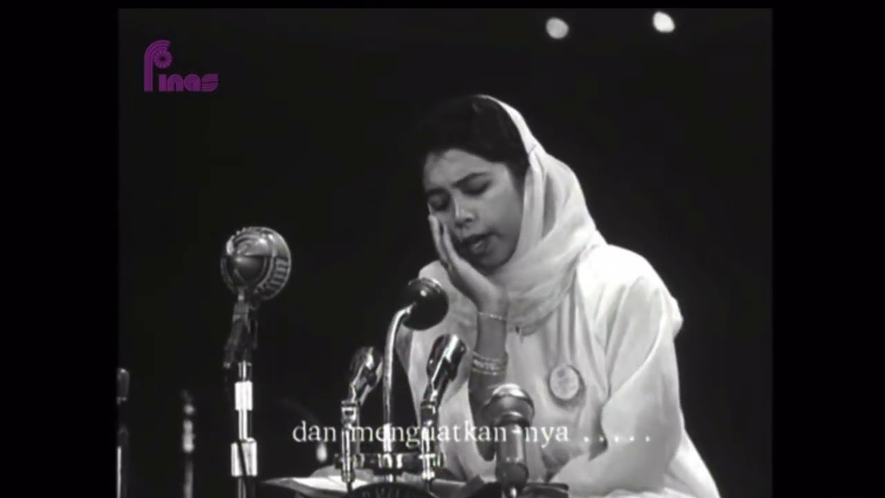 Qariah Datuk Hjh Faridah Mat Saman ~ Johan Musabaqah Kebangsaan 1965