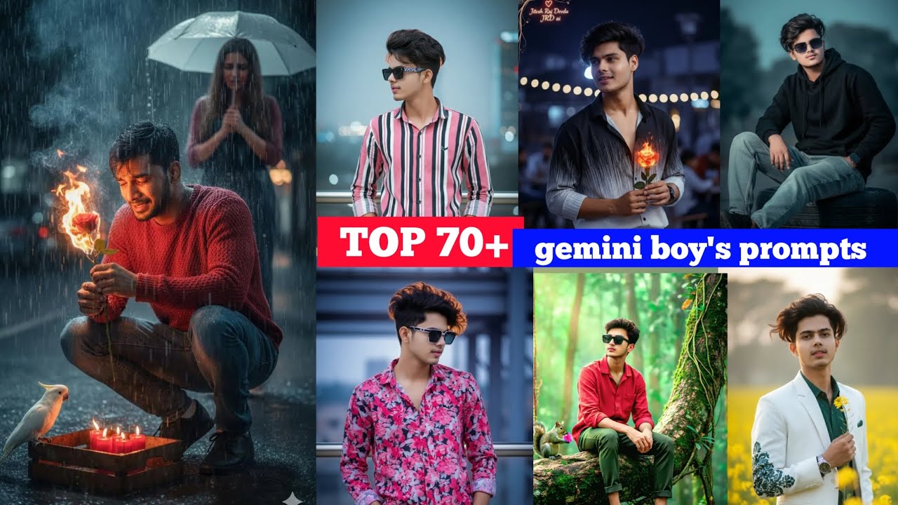 70+ GEMINI AI PROMPTS | ONE CLICK AI PHOTO EDITING | NEW TRENDING PHOTO EDITING | BOYS NEW PROMPT 😱💥