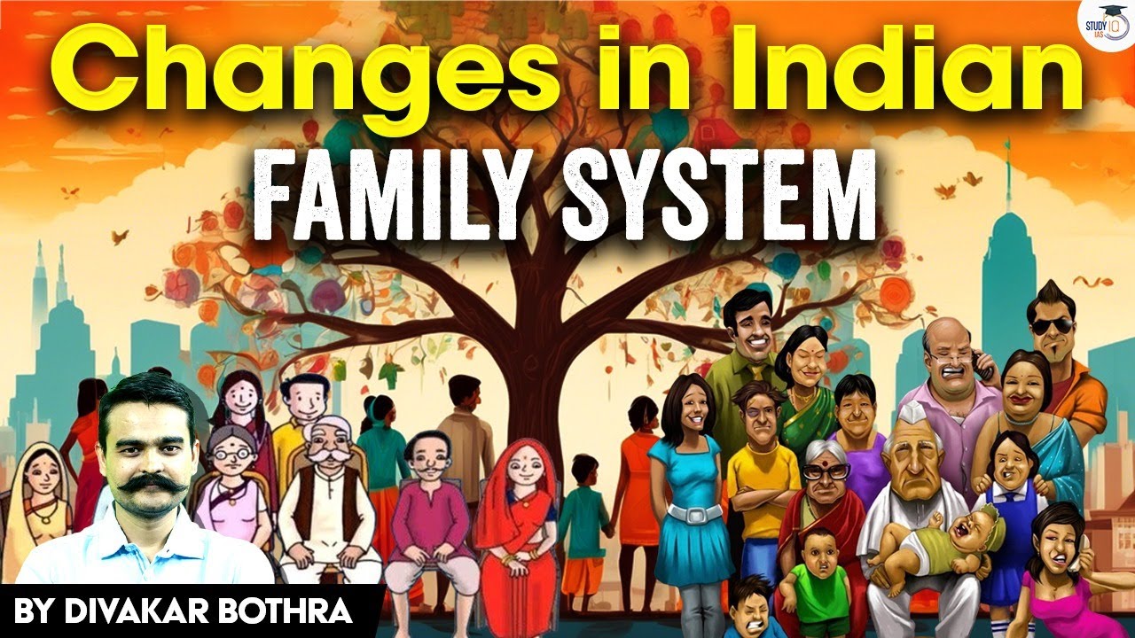 Changes in the Indian Family | Sociology Optional Class | Divakar Bothra | StudyIQ IAS