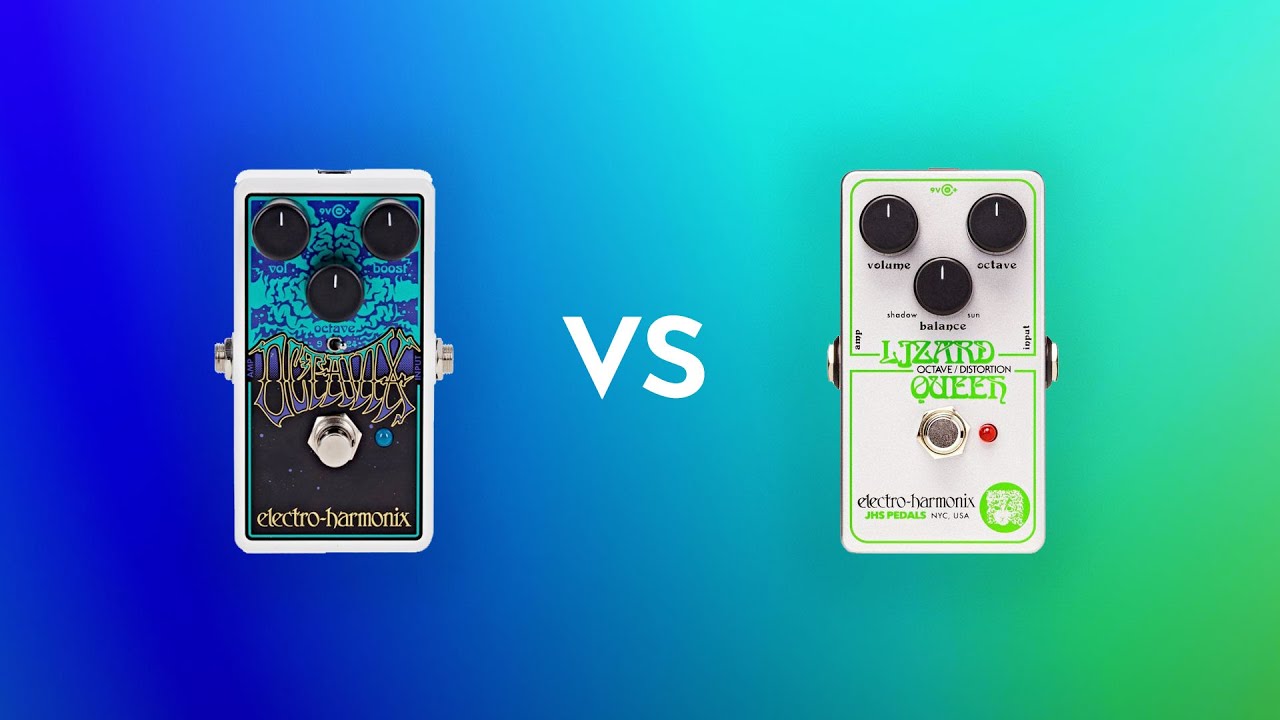 Lizard Queen vs Octavix - Electro Harmonix octave fuzz shootout
