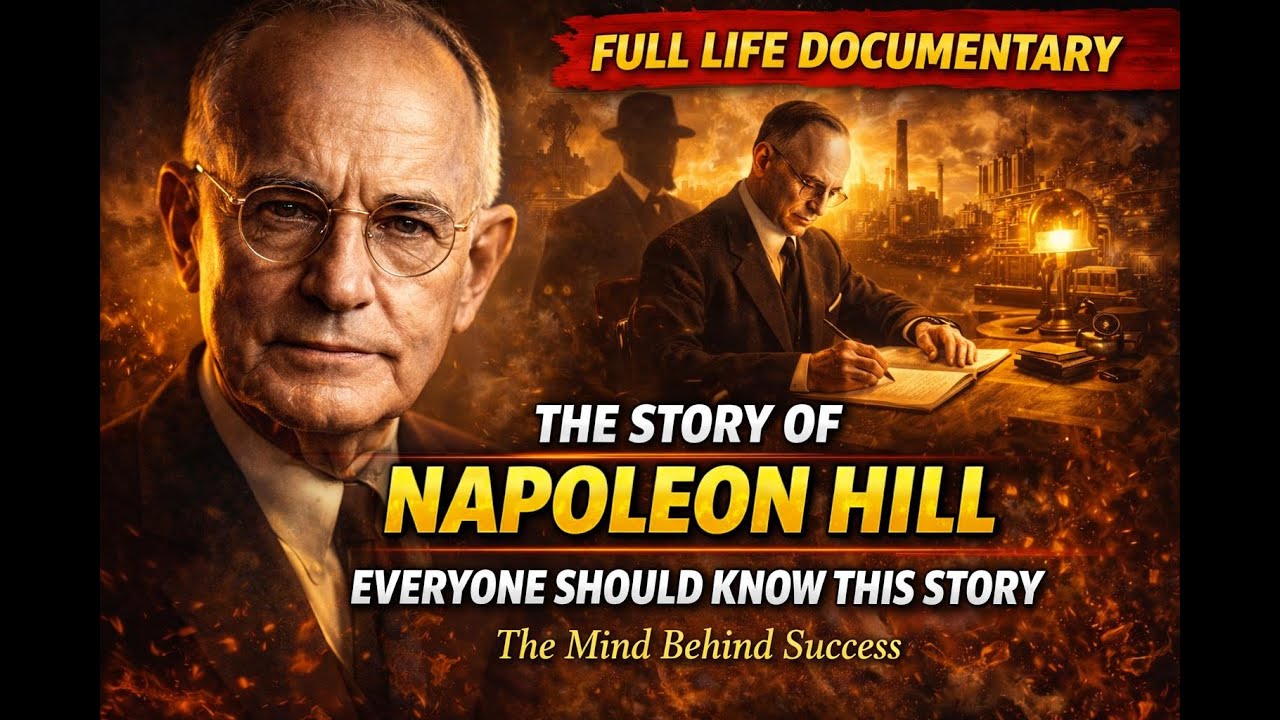 Napoleon Hill Full Life Biography  Calm & Relaxing Documentary For Deep Sleep