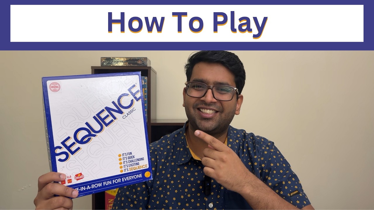 How to play Sequence - A classic from Goliath