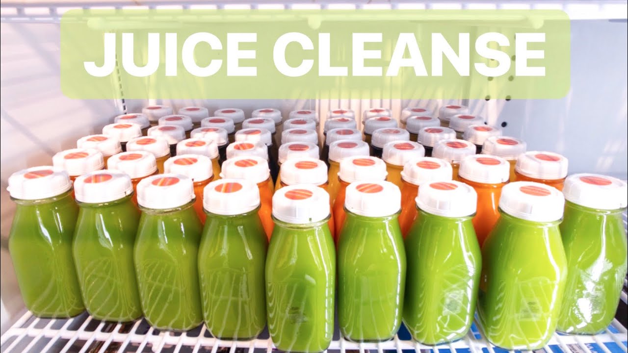 3 DAY JUICE CLEANSE (for detoxing and weight loss)