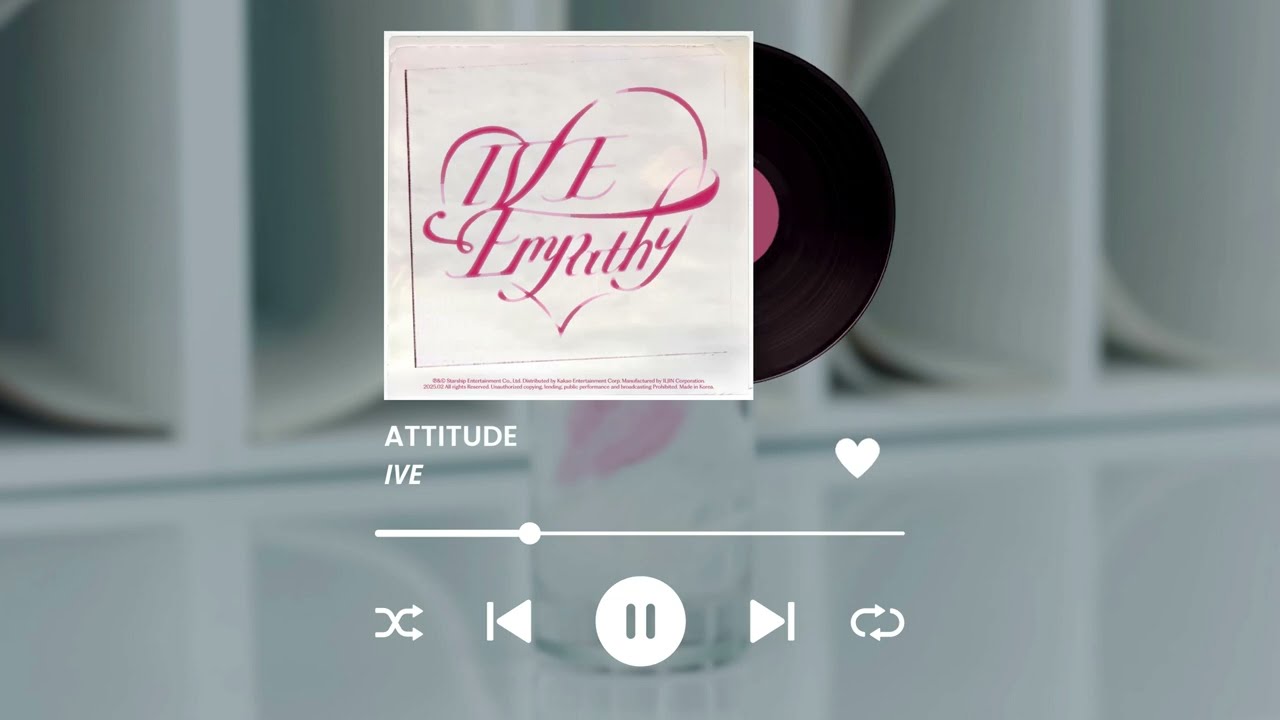 attitude - ive (slowed + reverb)