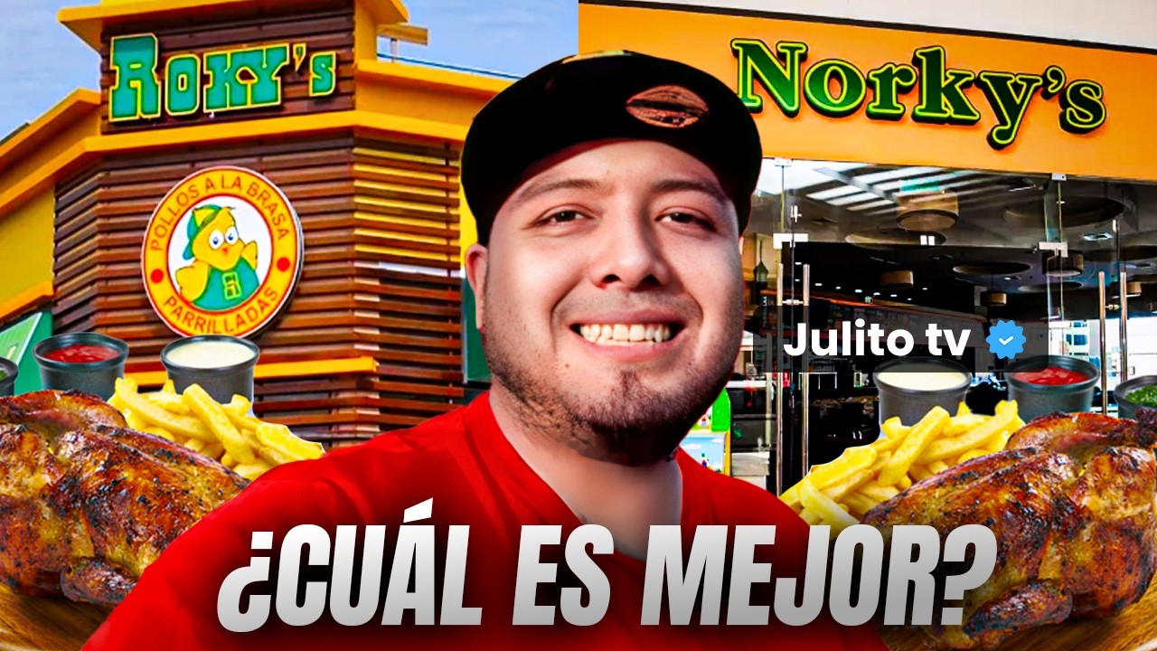 POLLERIA NORKYS VS POLLERIA ROKYS &iquest;Cual es el mejor? | | Julito TV