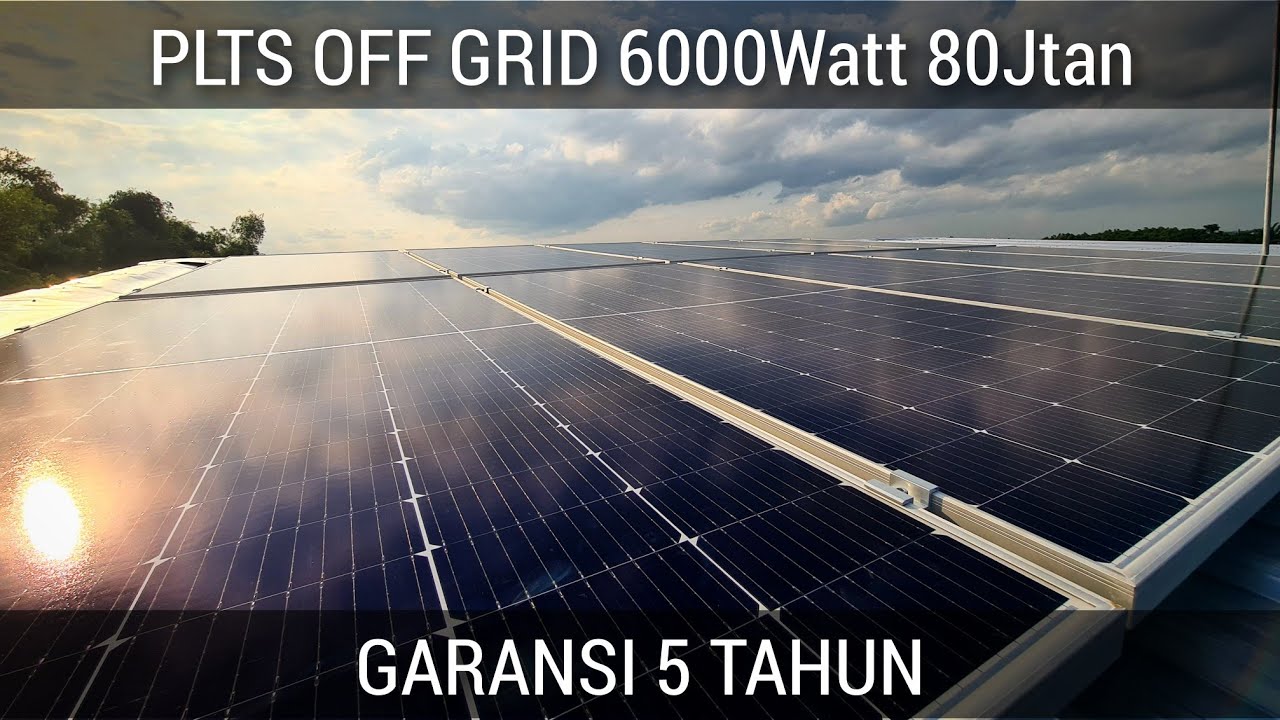 paket PLTS MURAH..! 6000Watt ! 24Jam Nonstop cuma 80Jutaan #pltsmurah #plts #panelsurya
